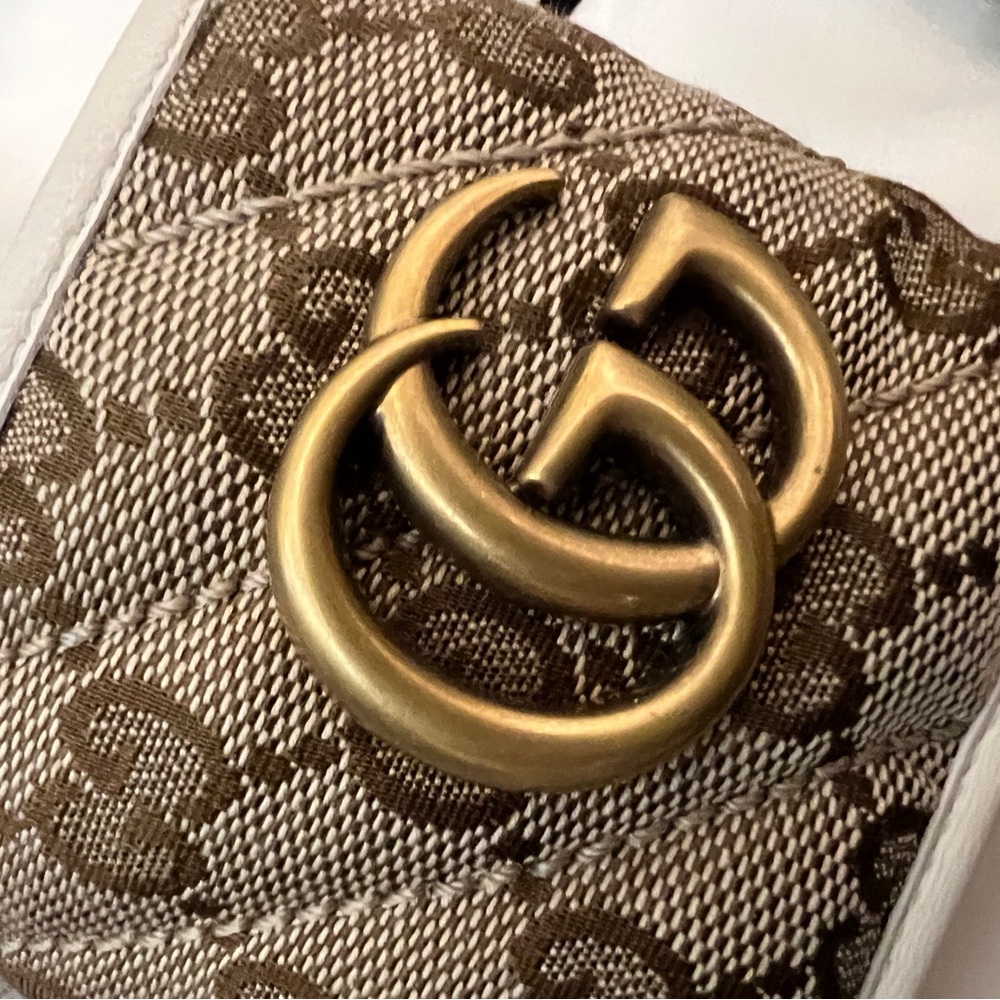 Gucci Jolie GG Monogram Canvas Sandals - Picture 5 of 9
